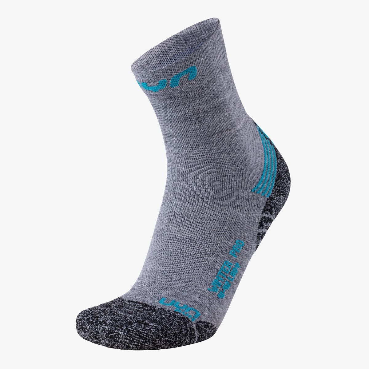Winter PRO Run Damen Socken, grau 39/40