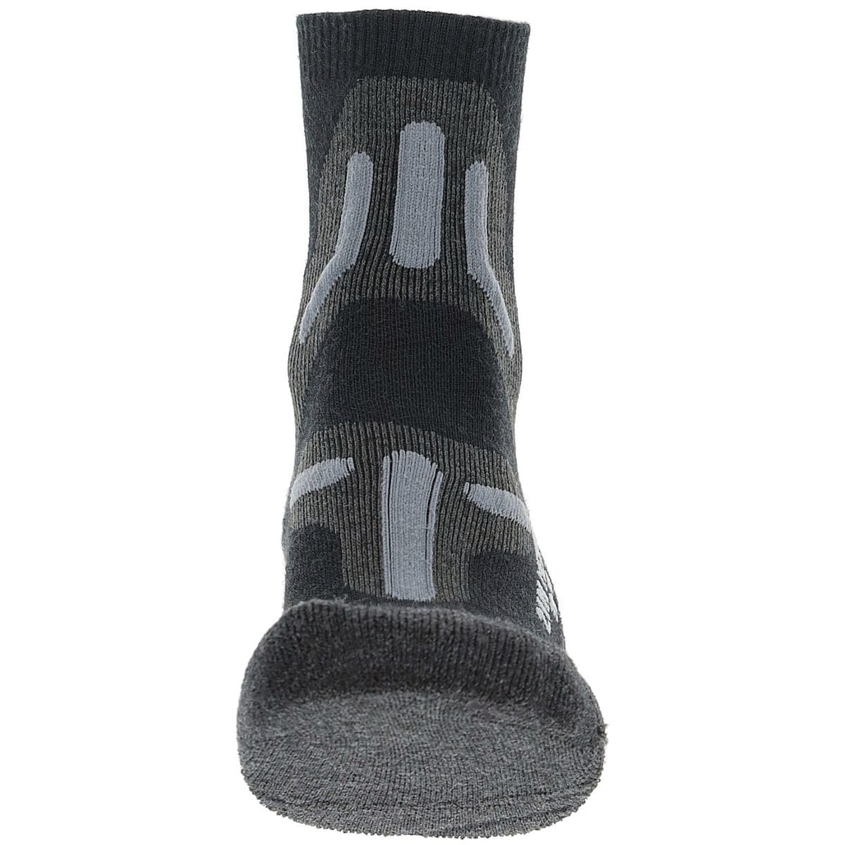 Trekking 2in Merino Damen Socken, schwarz 39/40