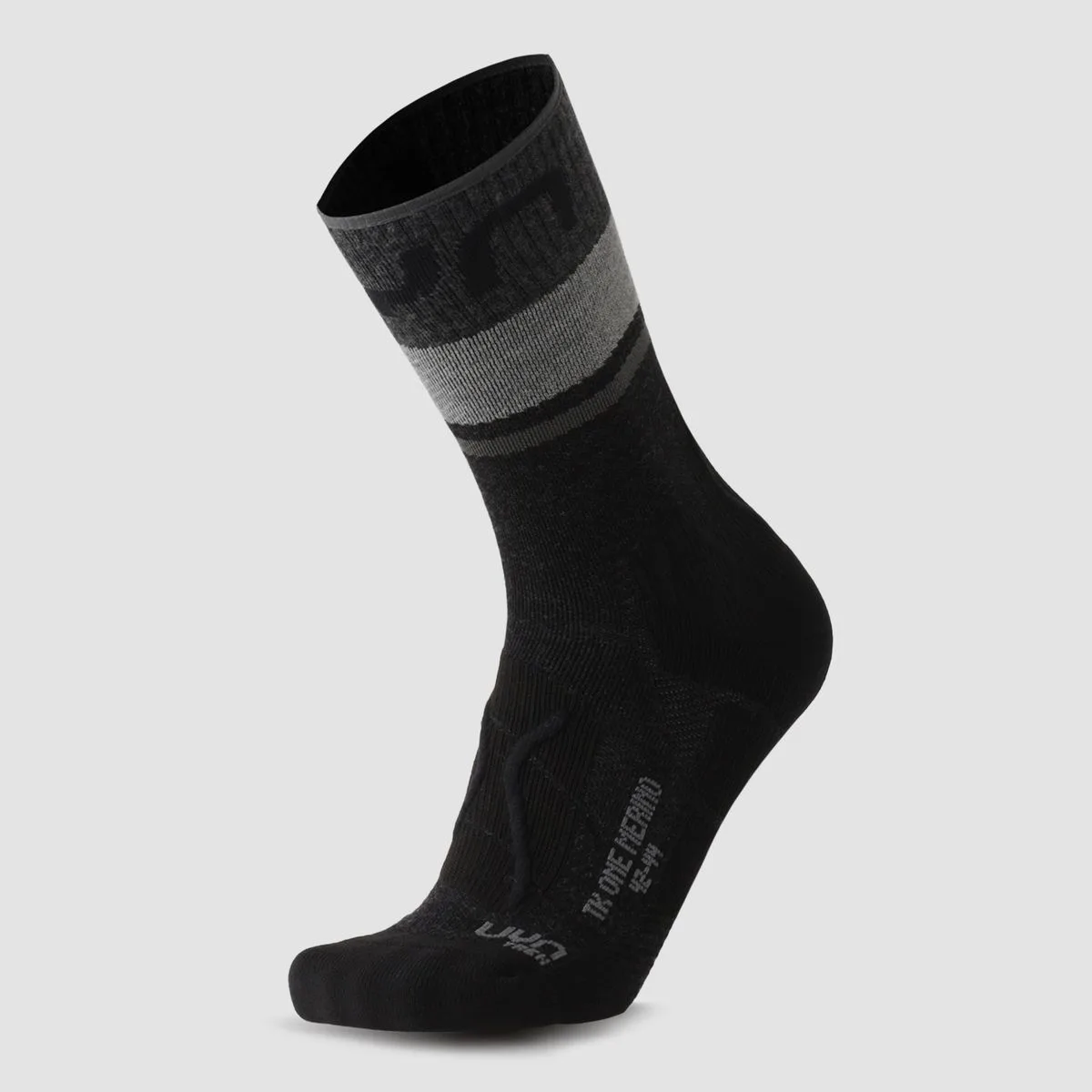 Trekking One Merino Damen Socken, grau 37/38