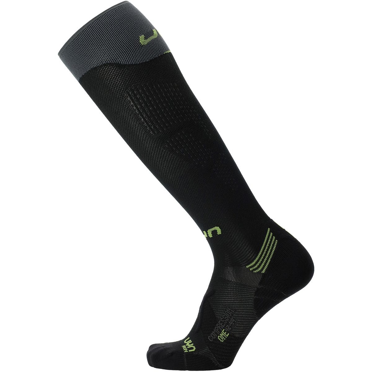 Run Compression One Herren Socken, schwarz 39/41