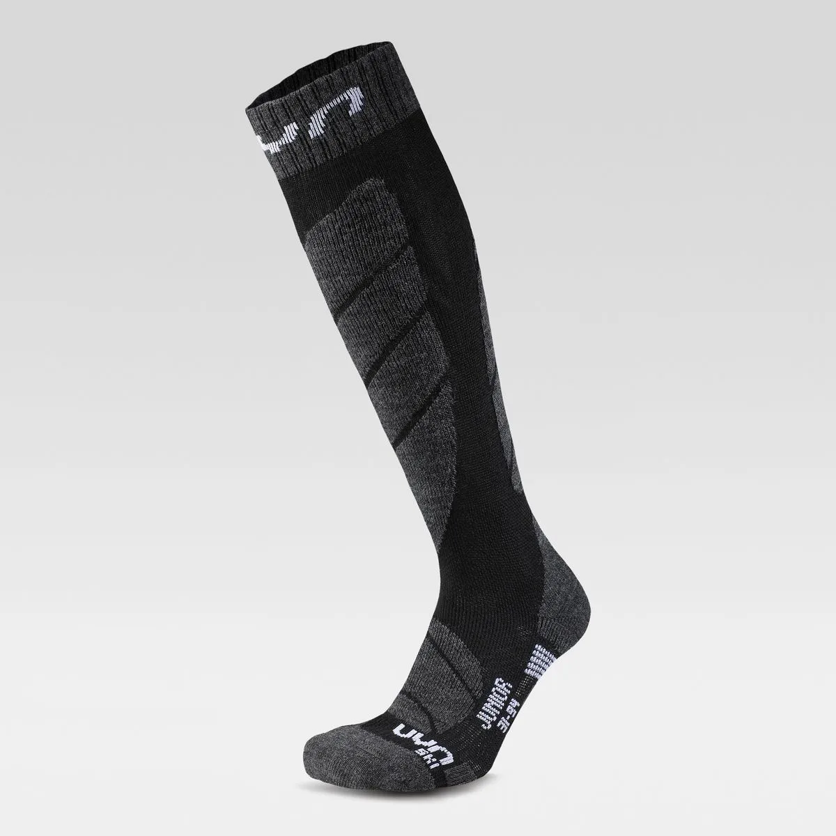 UYN Ski Strümpfe, schwarz 31/34