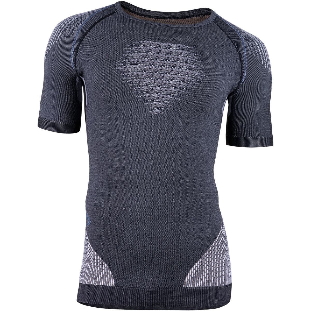 Evolutyon UW Shortmelange Herren Unterhemd, grau S/M