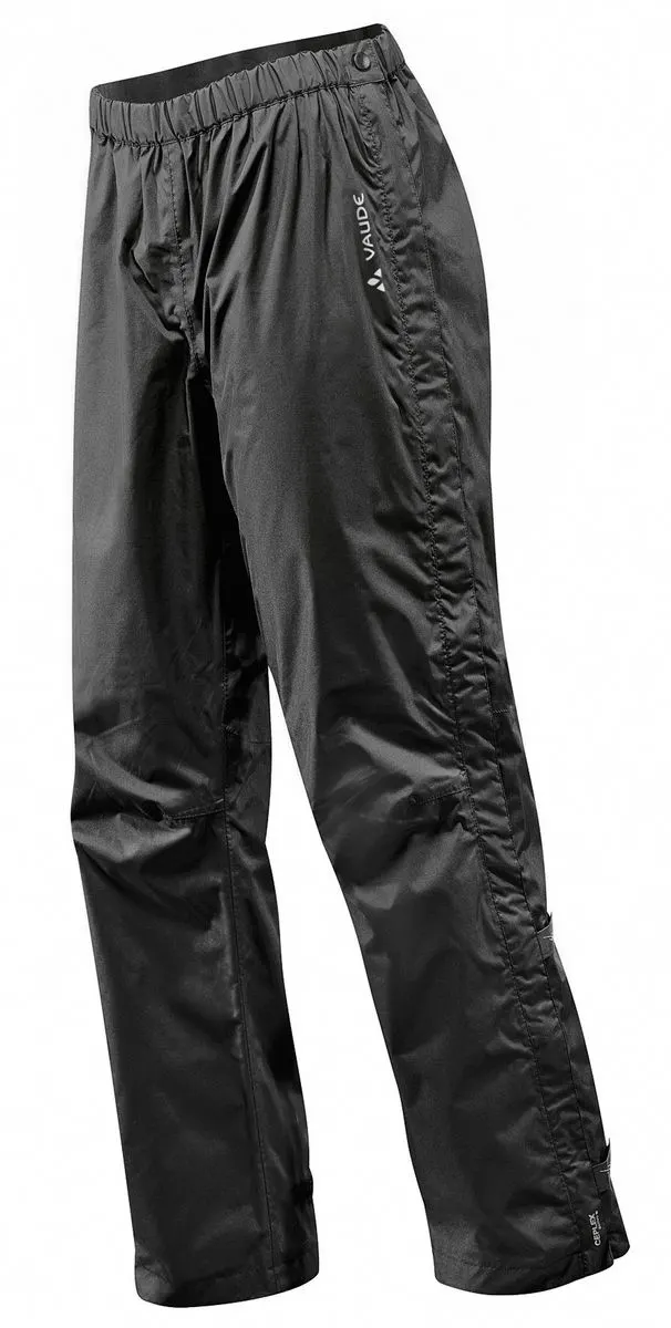 Fluid Full-Zip S/S Damen Regenhose, schwarz 40