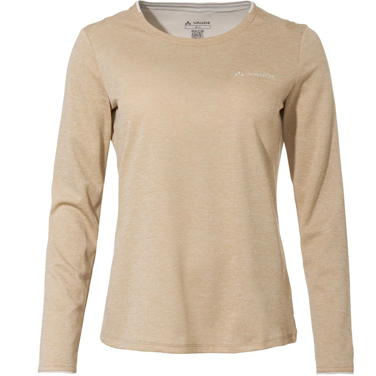 Essential LS Damen Longsleeve, braun 46
