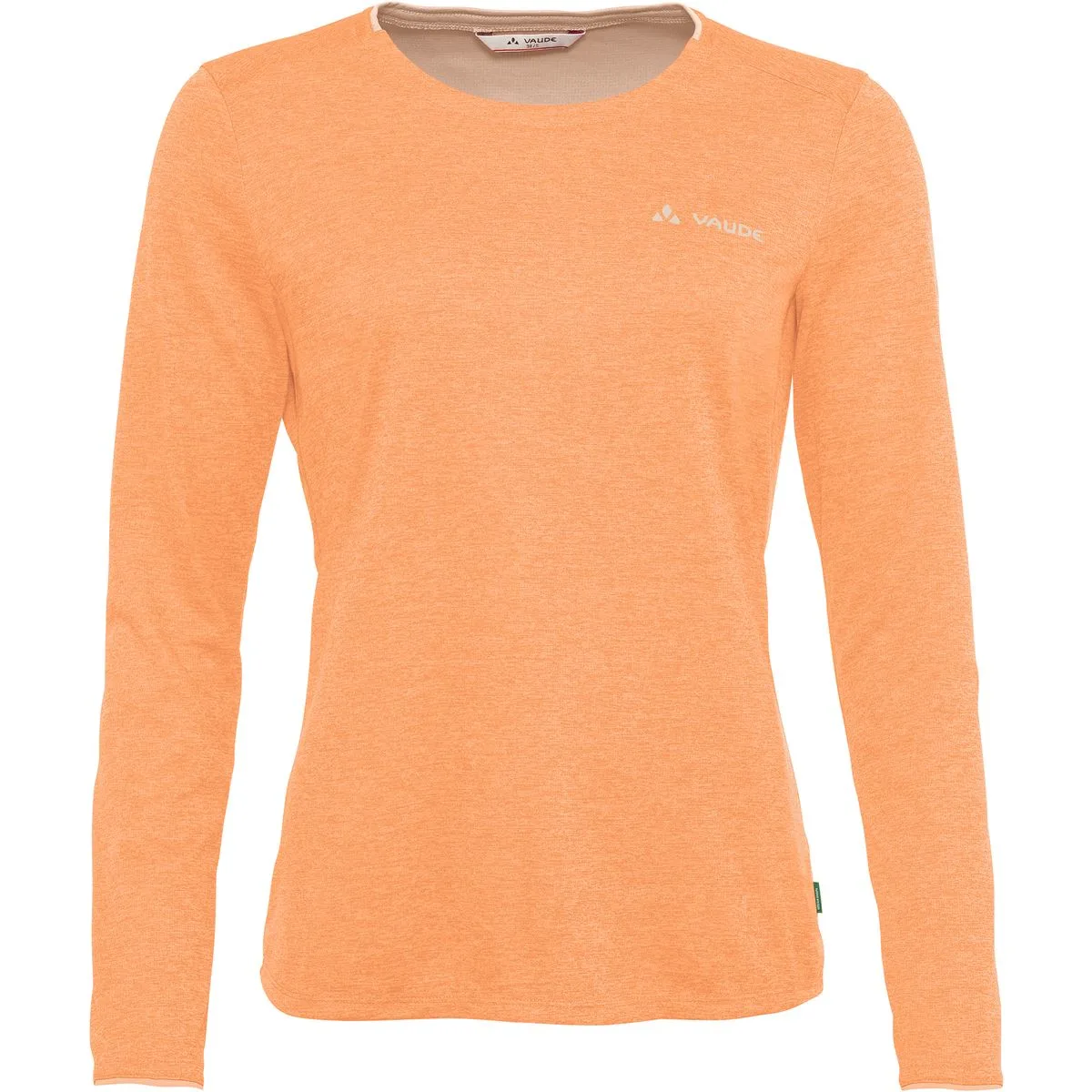 Essential LS Damen Longsleeve, orange 38