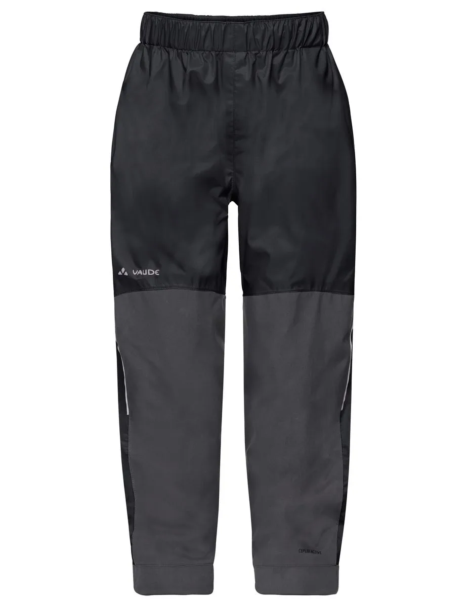 Vaude Escape VI Kinder Regenhose, schwarz
