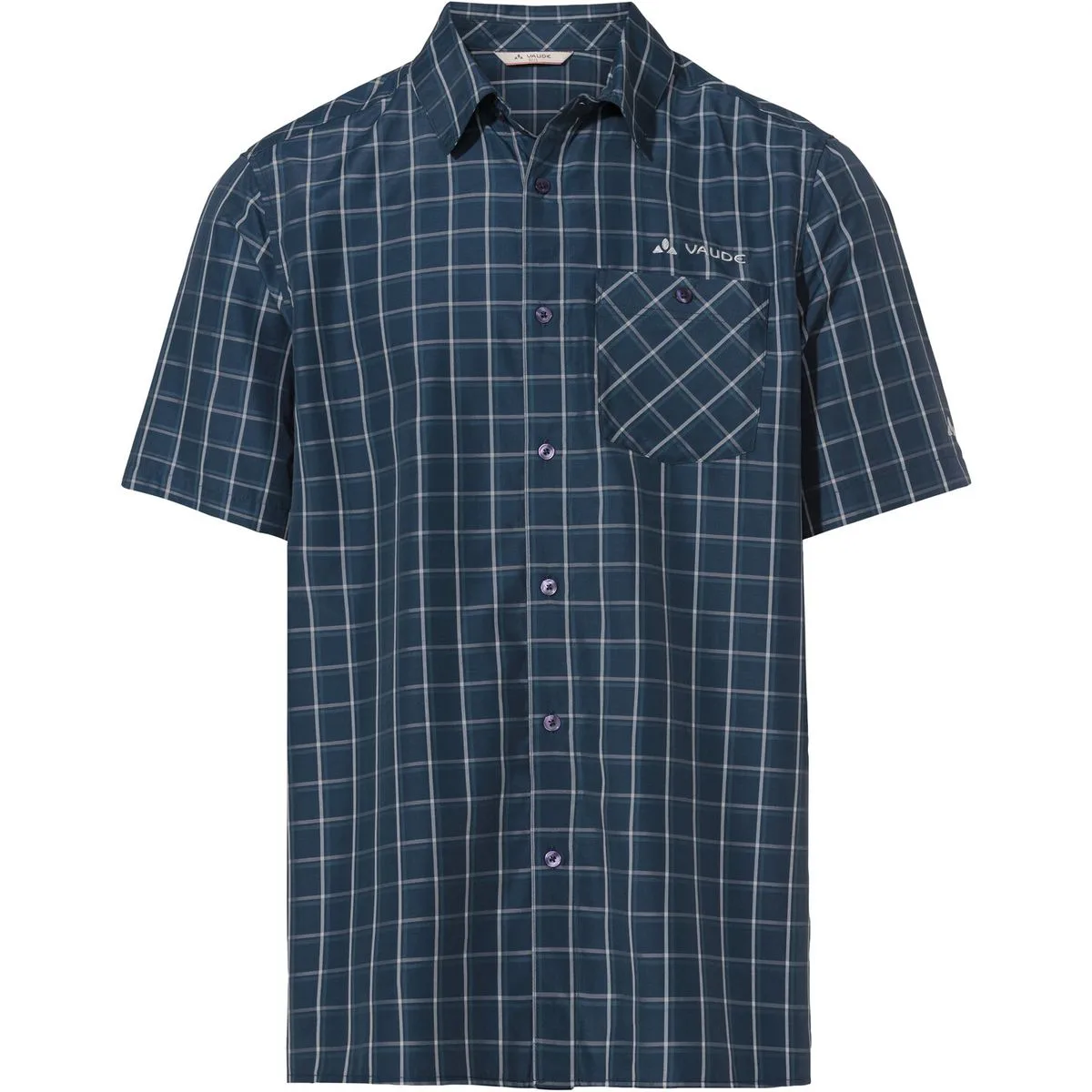 Albsteig III Herren Hemd, blau M