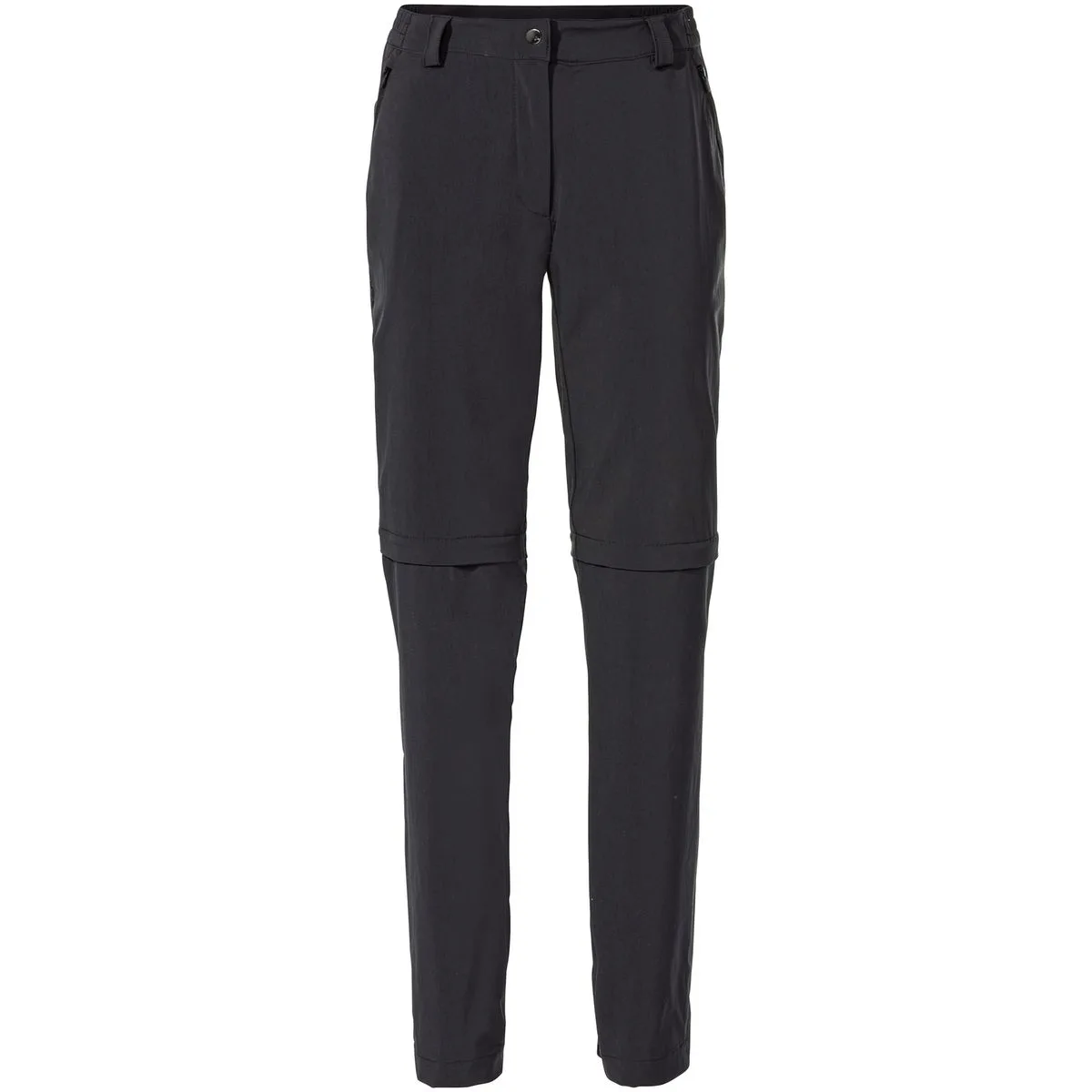 Yaras Zipp-Off Damen Sporthose, schwarz 42