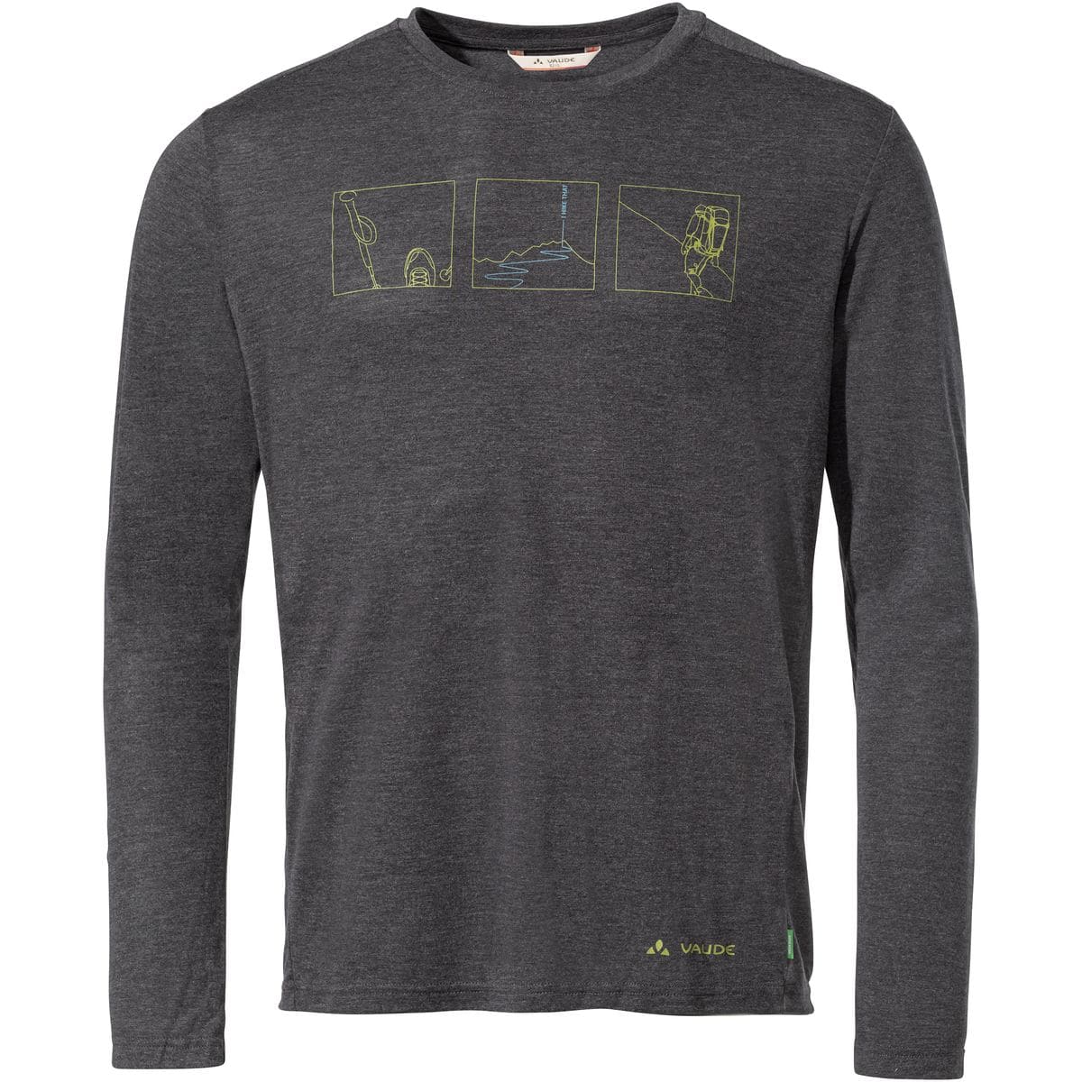 Rosemoor III Herren Longsleeve, schwarz S