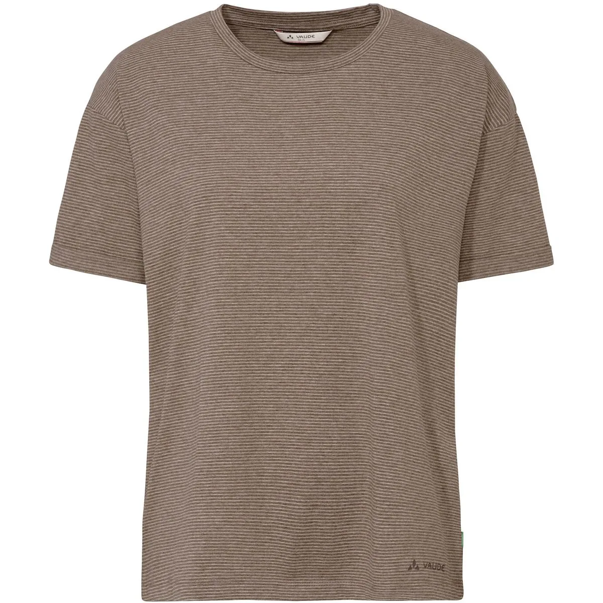 Mineo Striped Damen T-Shirt, braun 40
