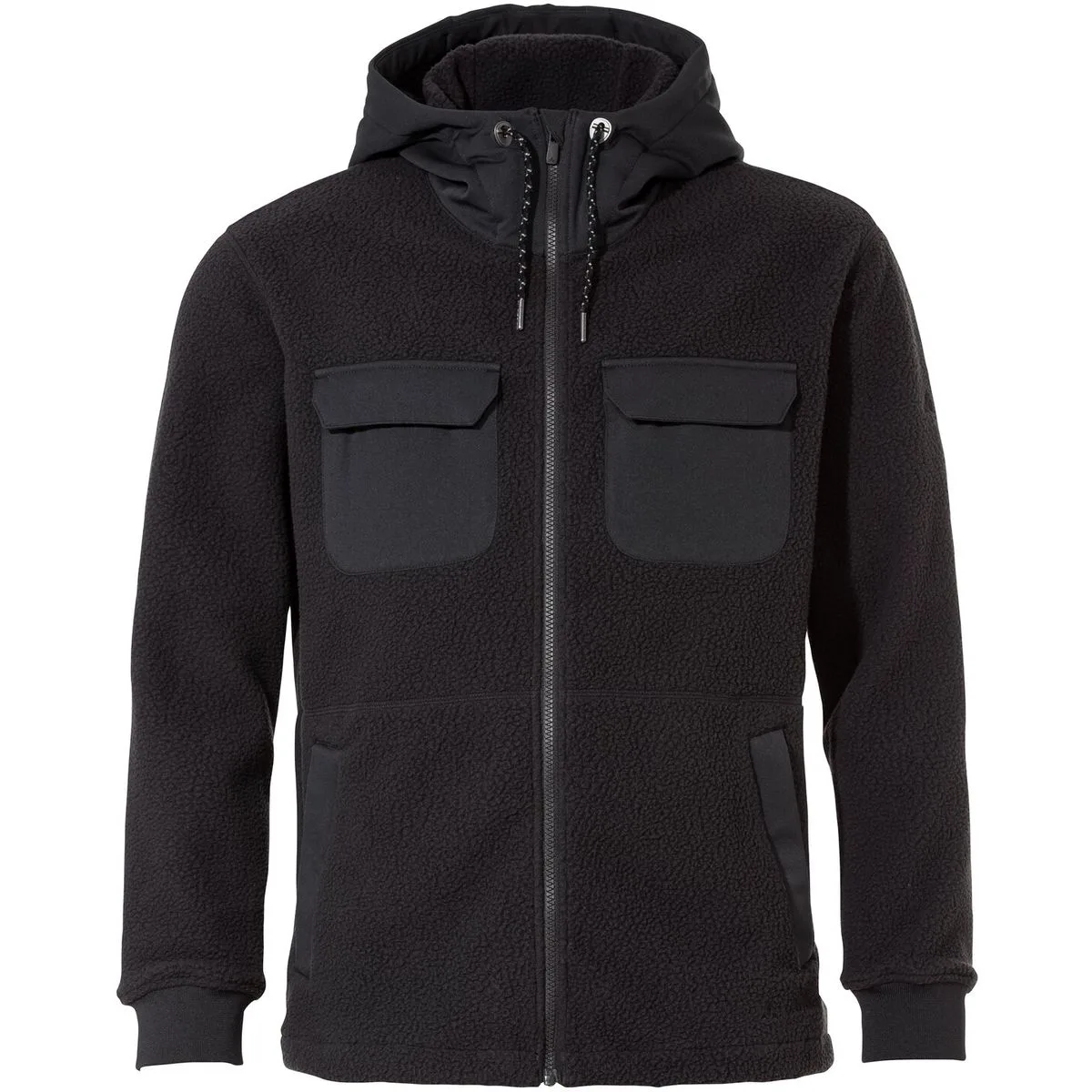 Manukau Fleece III Herren Midlayer, schwarz L