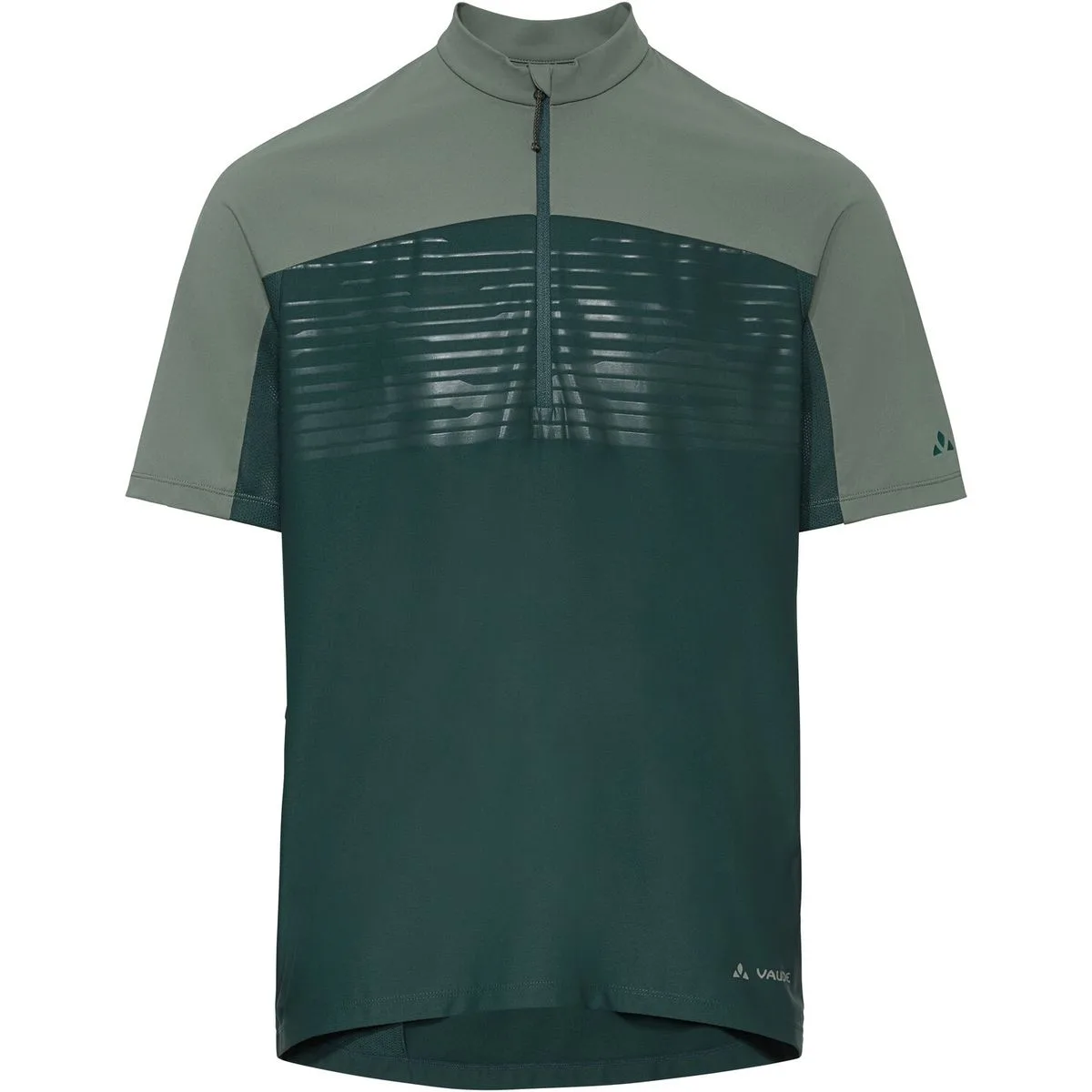 Qimsa Pro Half Zip Herren T-Shirt, grün L