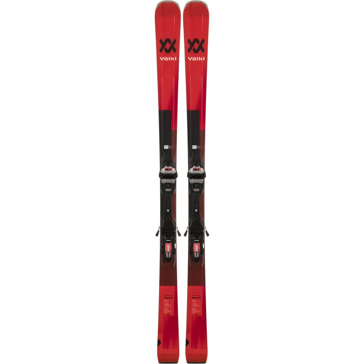 Deacon 80 Lowride Herren All-Mountain Ski, rot 182