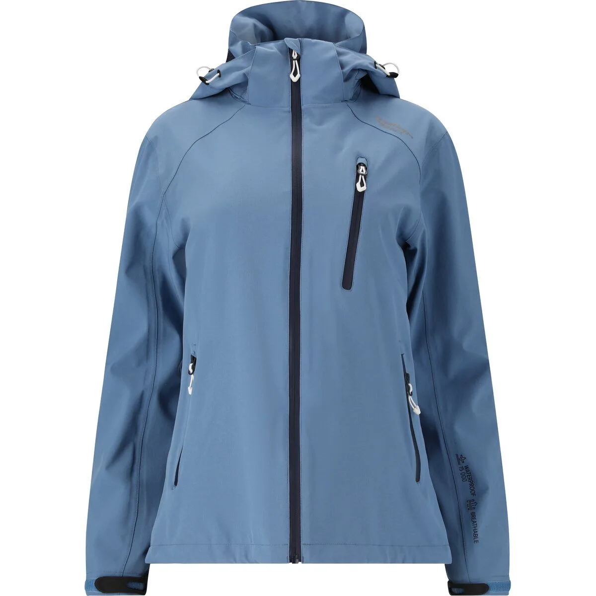 Camelia Awg W-pro 15000 Damen Regenponcho, blau 48
