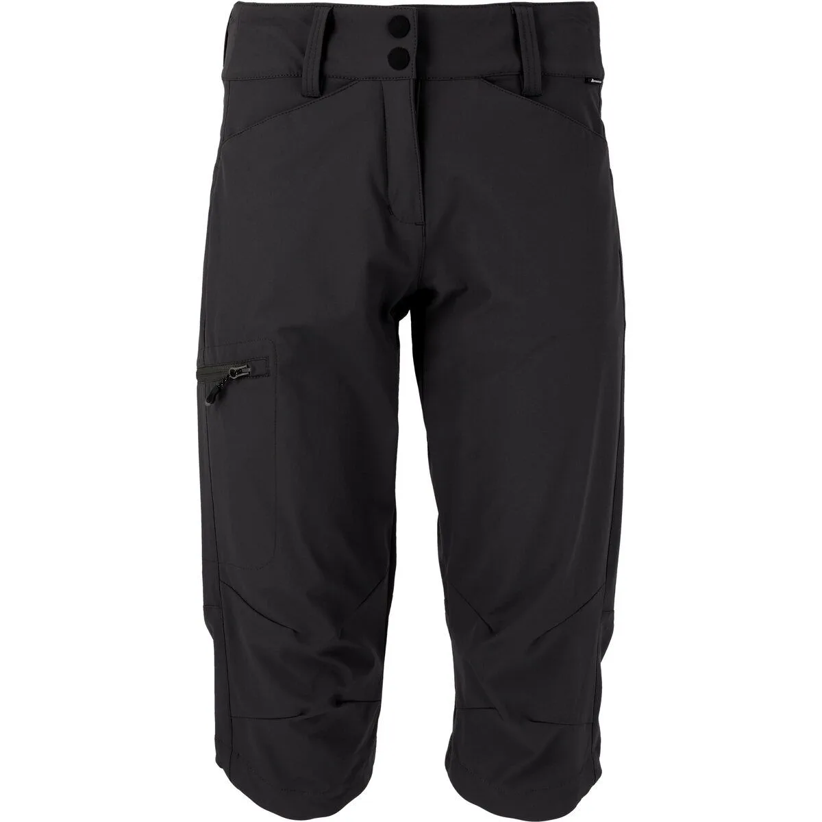 Shannie Long Outdoor Damen Shorts, schwarz 48