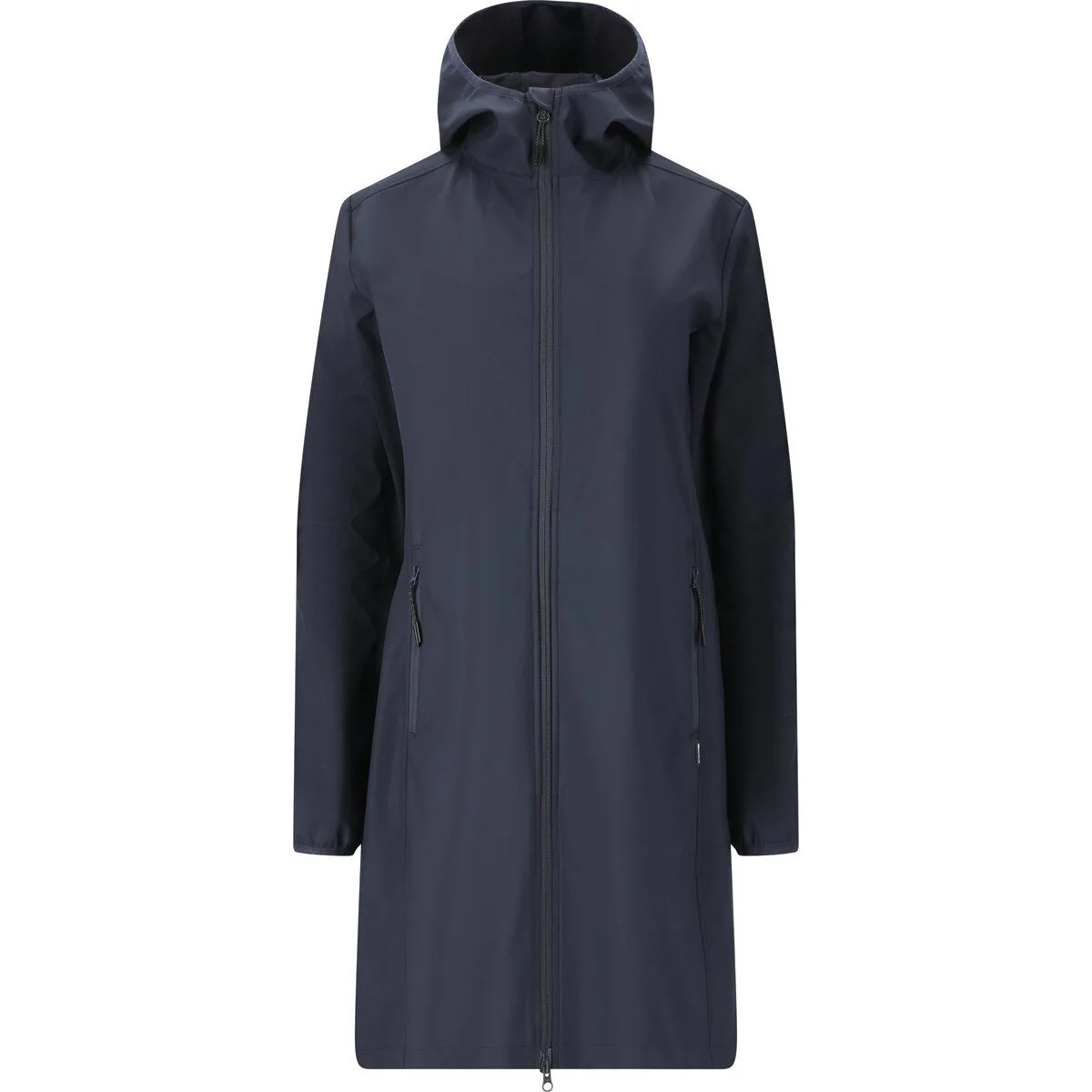 Luango Long Softshell Damen Funktionsjacke, blau 48