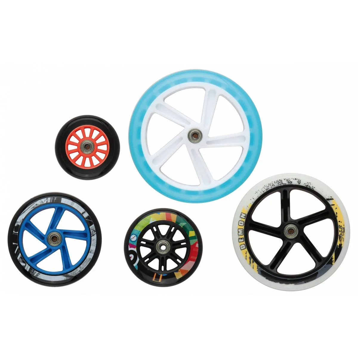 Scooter Wheels Scooter, schwarz 180