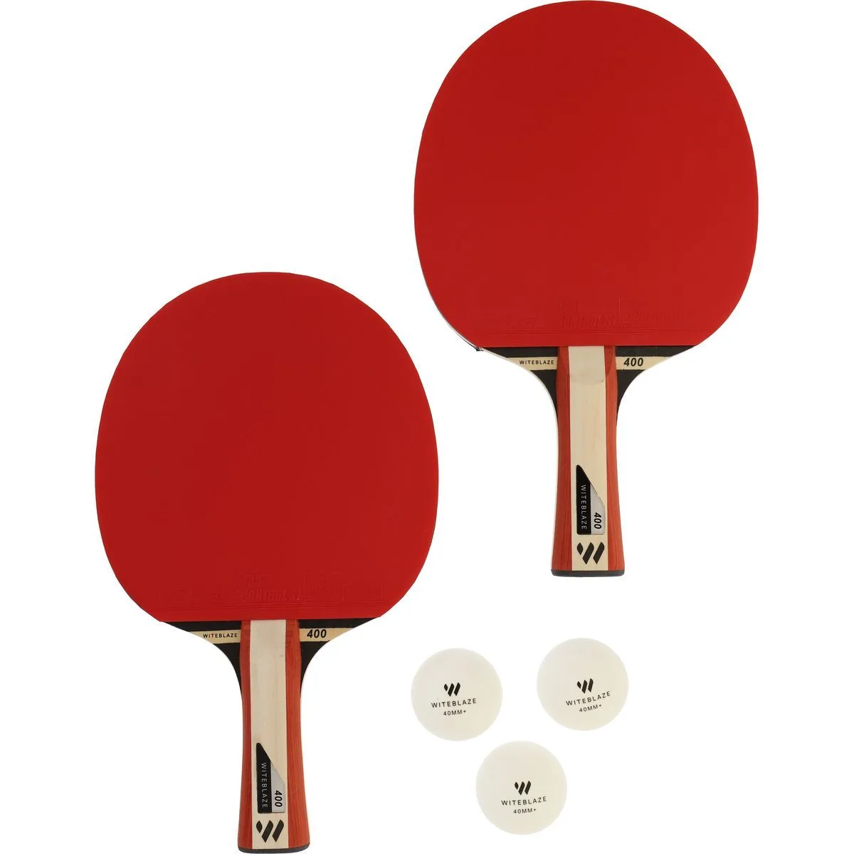 Witeblaze 400 TT Set 2.0 Tischtennis-Schlägerset, multicolor