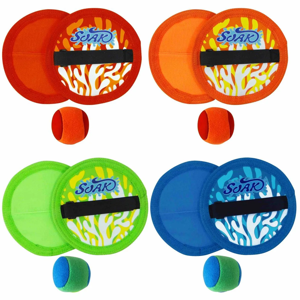 Catch Pad Set Spiel, orange ONE SIZE