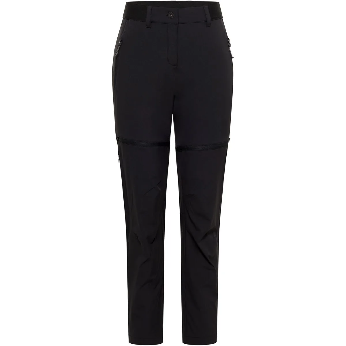 Palermo 4 T-Zipp Off SL Damen Hose, schwarz 20