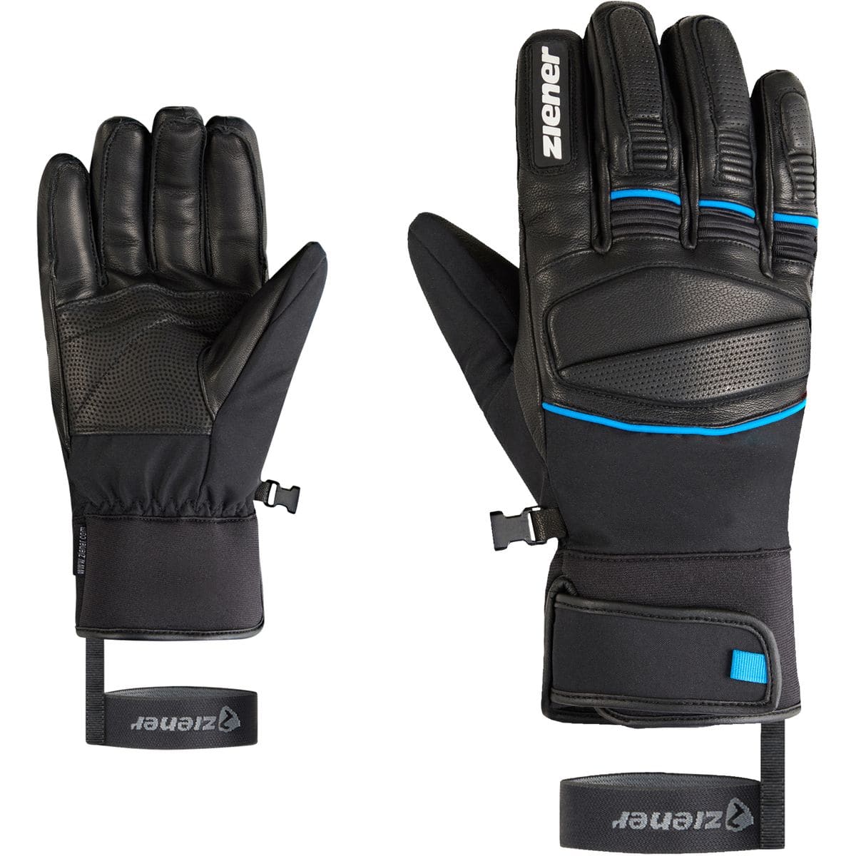 Gomin-Z Herren Fingerhandschuhe, rot 11
