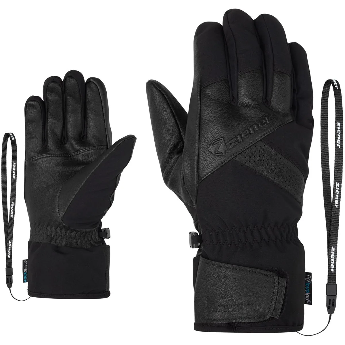 Getter-Z Herren Fingerhandschuhe, gelb 9