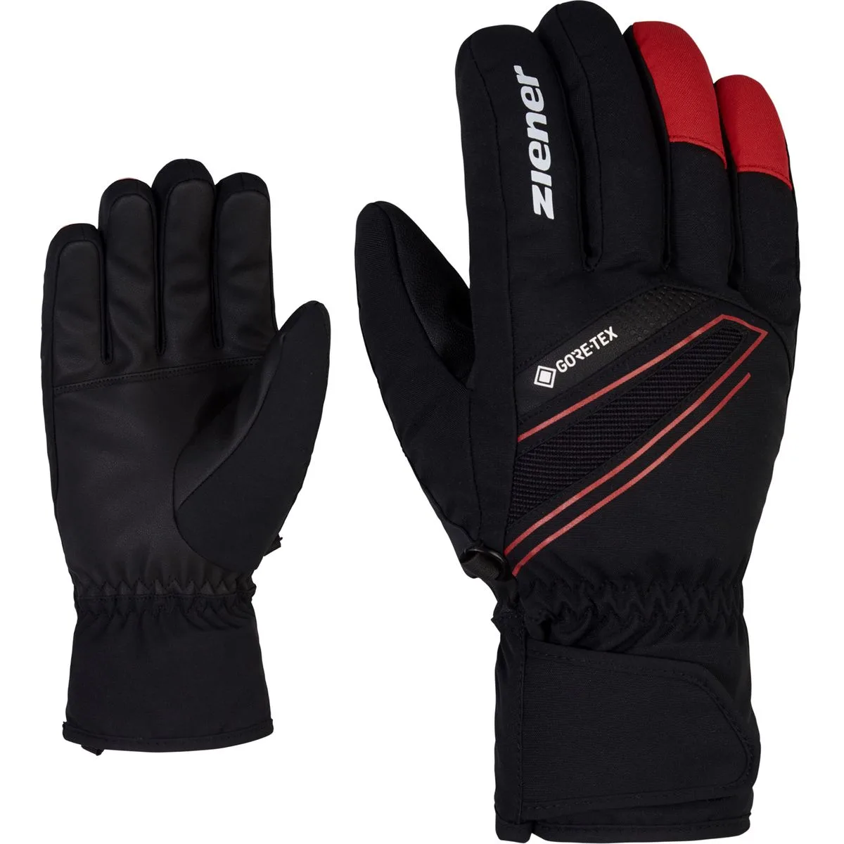 Gunar-Z GTX Herren Fingerhandschuhe, pink 8.5