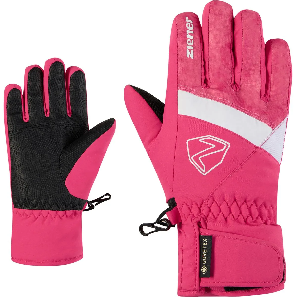 Leif-Z GTX Kinder Fingerhandschuhe, pink 4.5