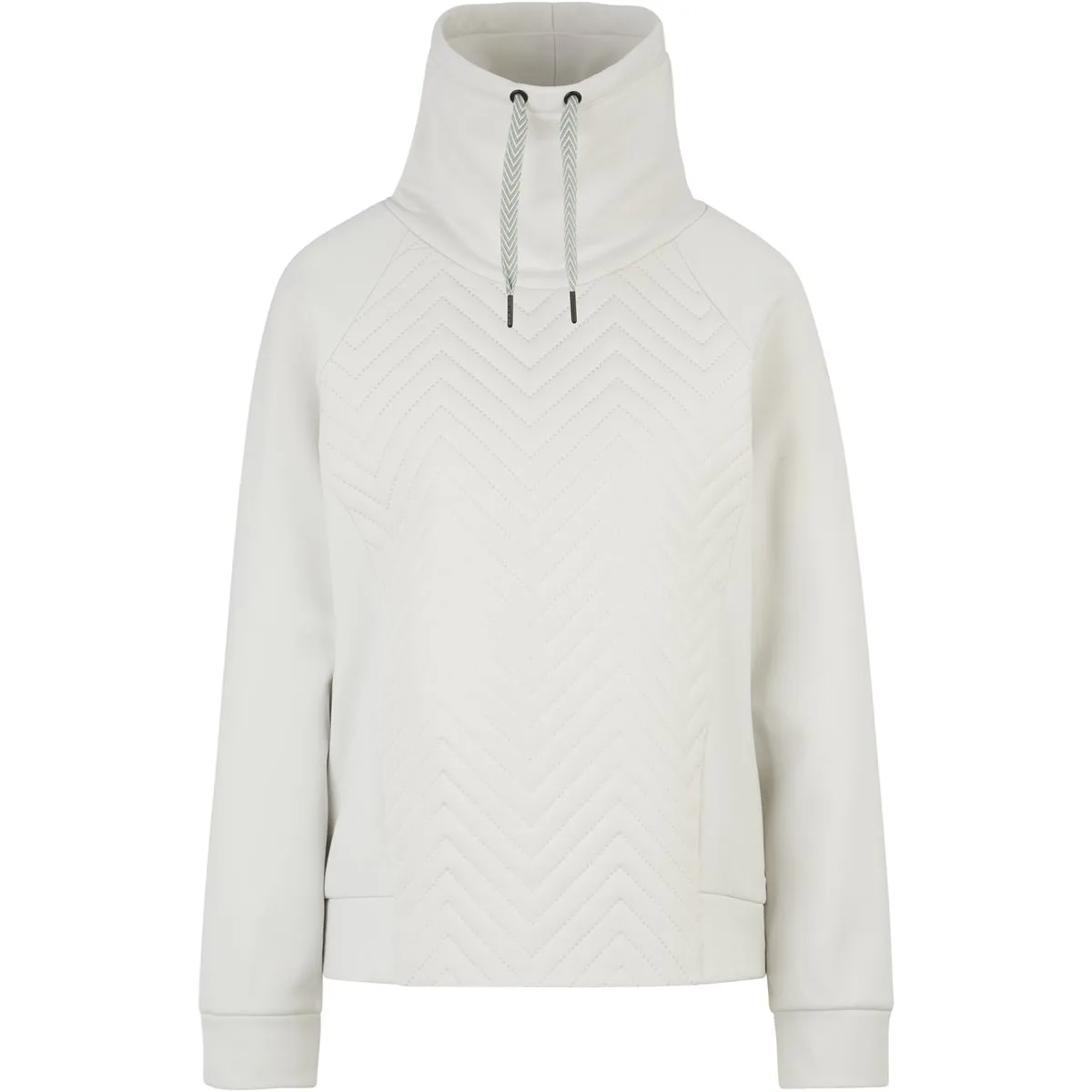Jaora Damen Kapuzensweater, weiß 44