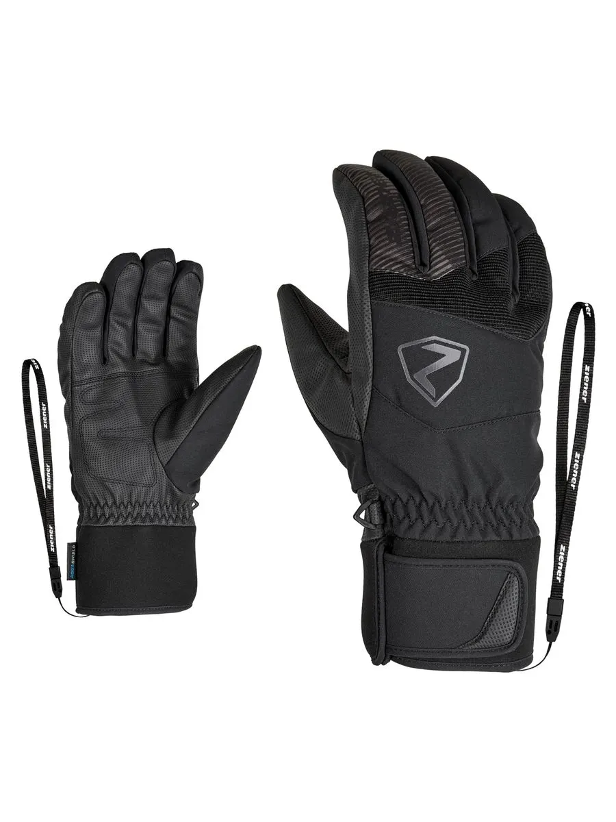 Ginx ASR AW Herren Fingerhandschuhe, schwarz 10,5