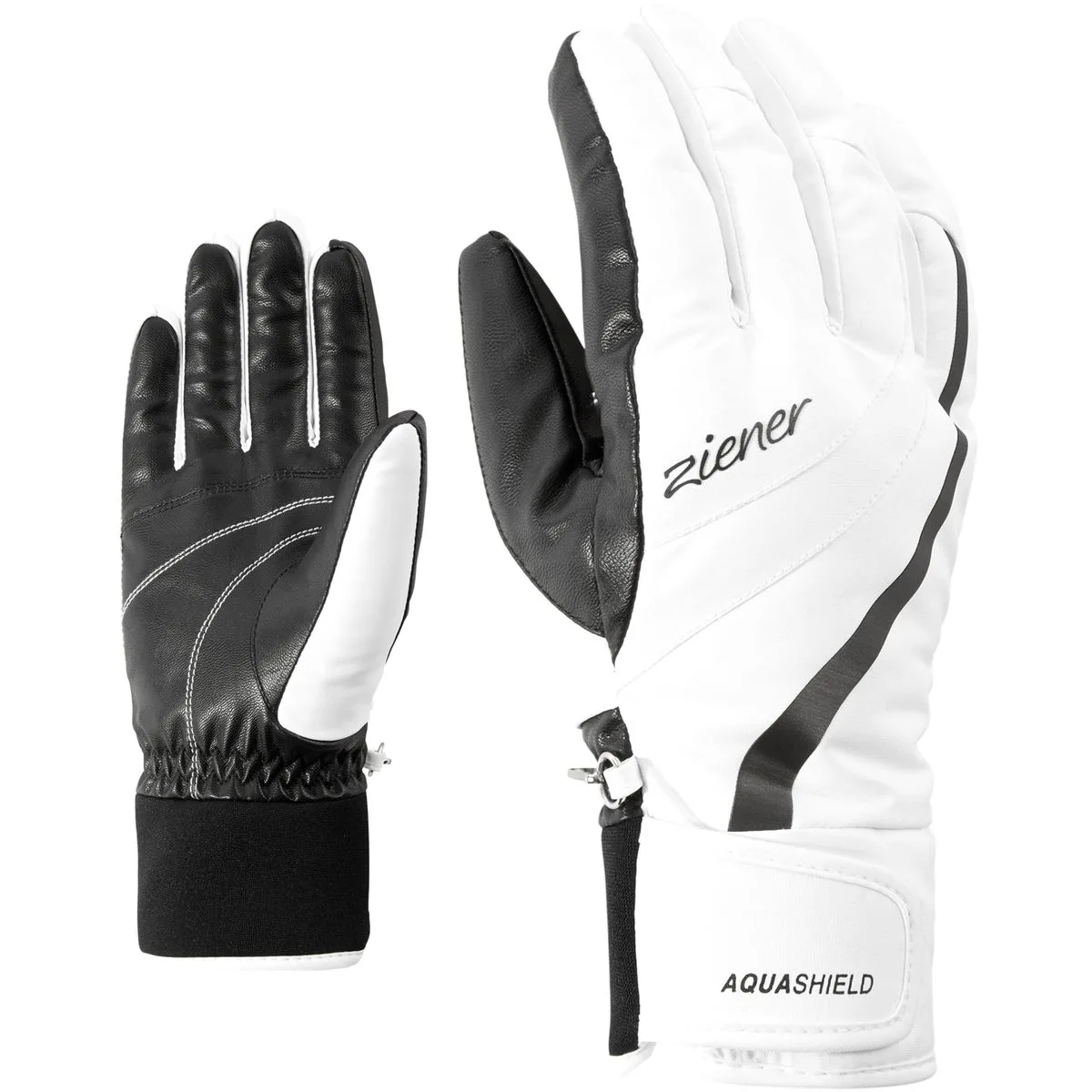 Kitty Damen Fingerhandschuhe, grau 8