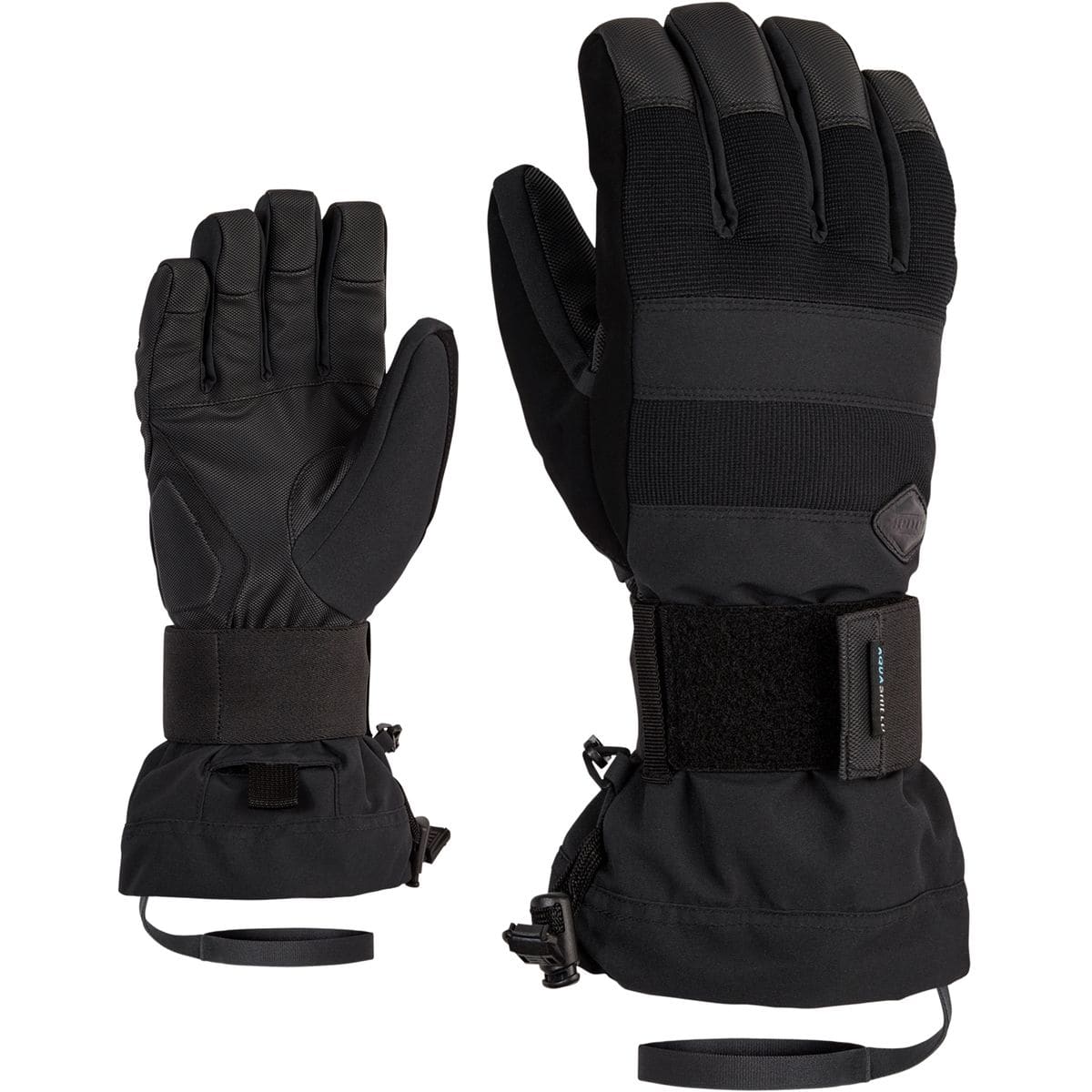 Milo Herren Fingerhandschuhe, gelb 9,5