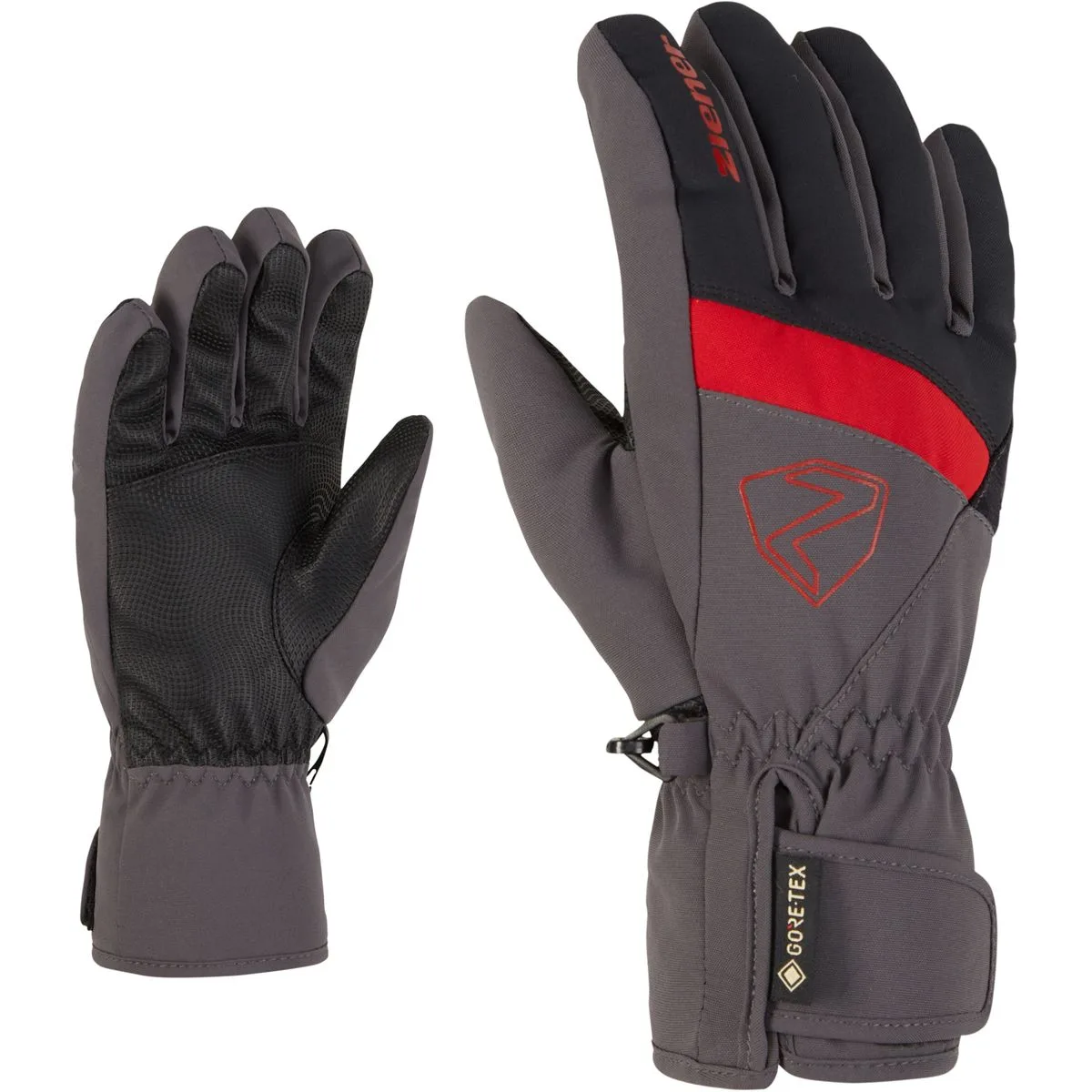 Leif Fingerhandschuhe, rot 5,5
