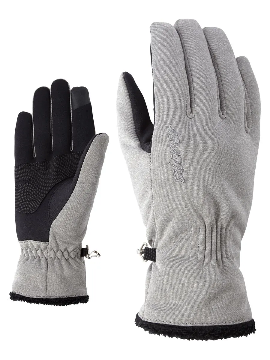Ibrana Damen Fingerhandschuhe, lila 6
