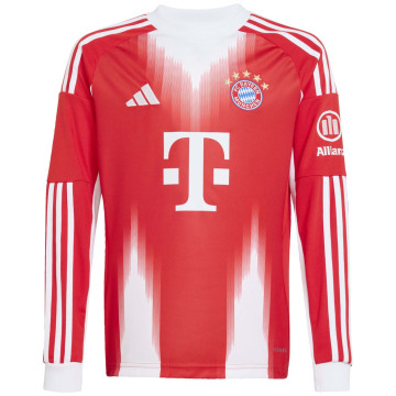 Adidas FC Bayern München 25/26 Home Langarm Kinder Trikot