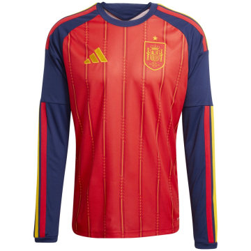 Adidas Spanien 2026 Home Langarm Herren Trikot