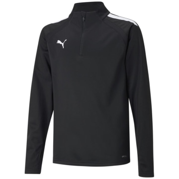 Puma TeamLIGA 1/4 Zip Top Kids Sweatshirt