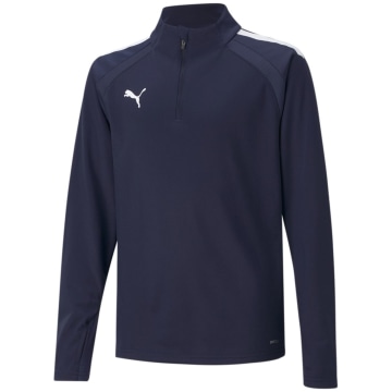 Puma TeamLIGA 1/4 Zip Top Kids Sweatshirt