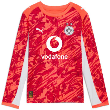 Puma BVB GK Replica JR with Sponsor Kids Longsleeve
