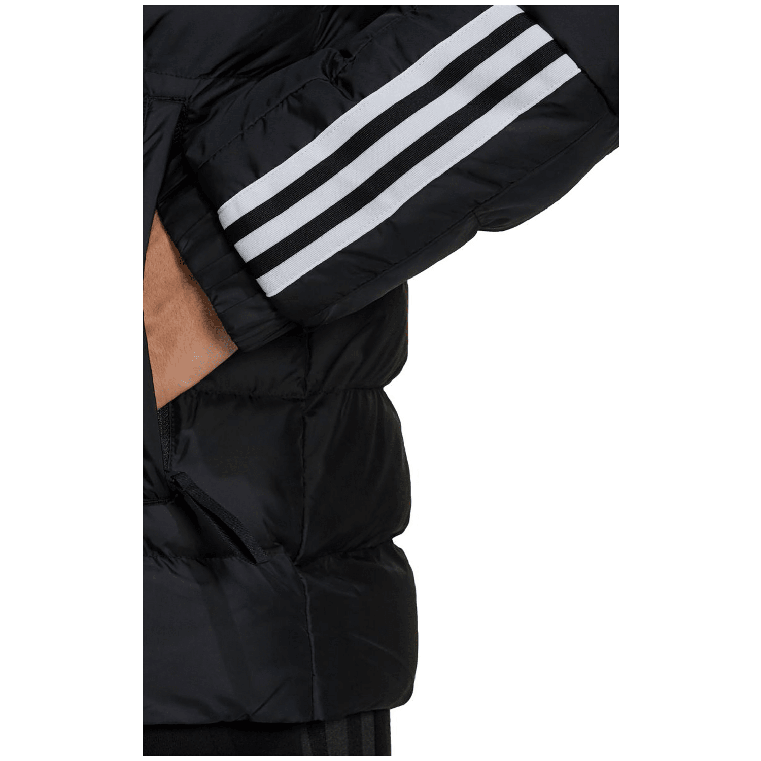Adidas Itavic 3-Streifen Midweight Hooded Jacke Herren