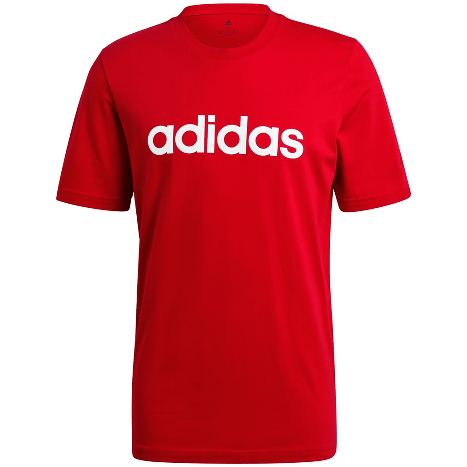 Adidas Essentials Embroidered Linear Logo T-Shirt Herren
