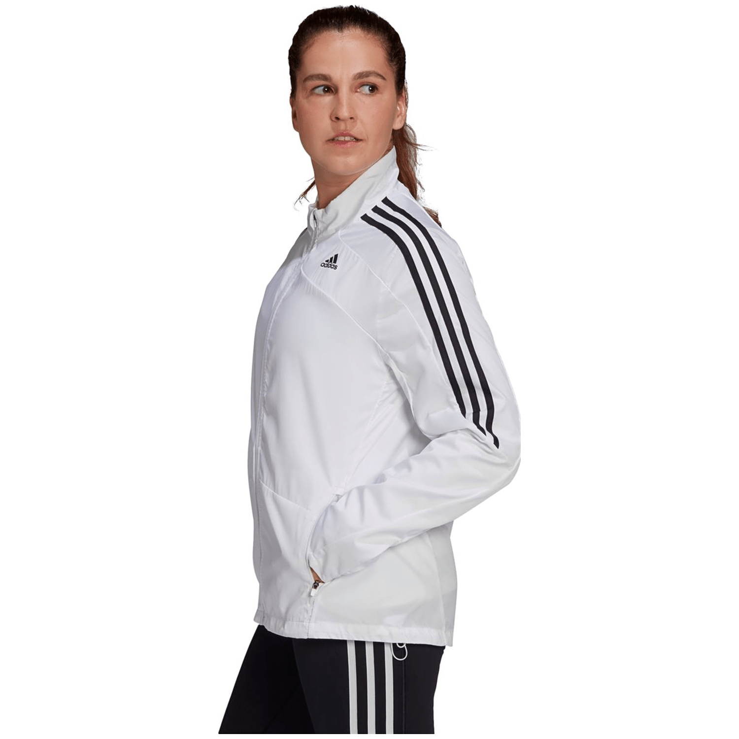 Adidas Marathon 3-Streifen Jacke Damen