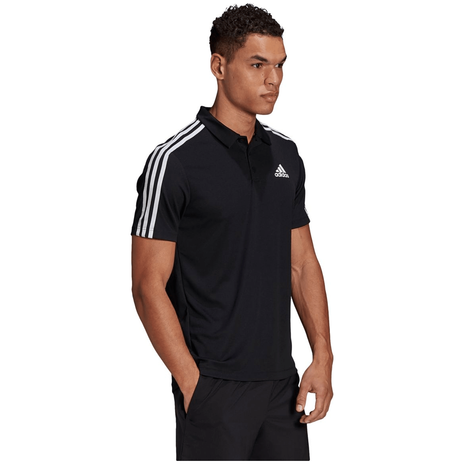 Adidas Primeblue Designed To Move Sport 3-Streifen Poloshirt Herren