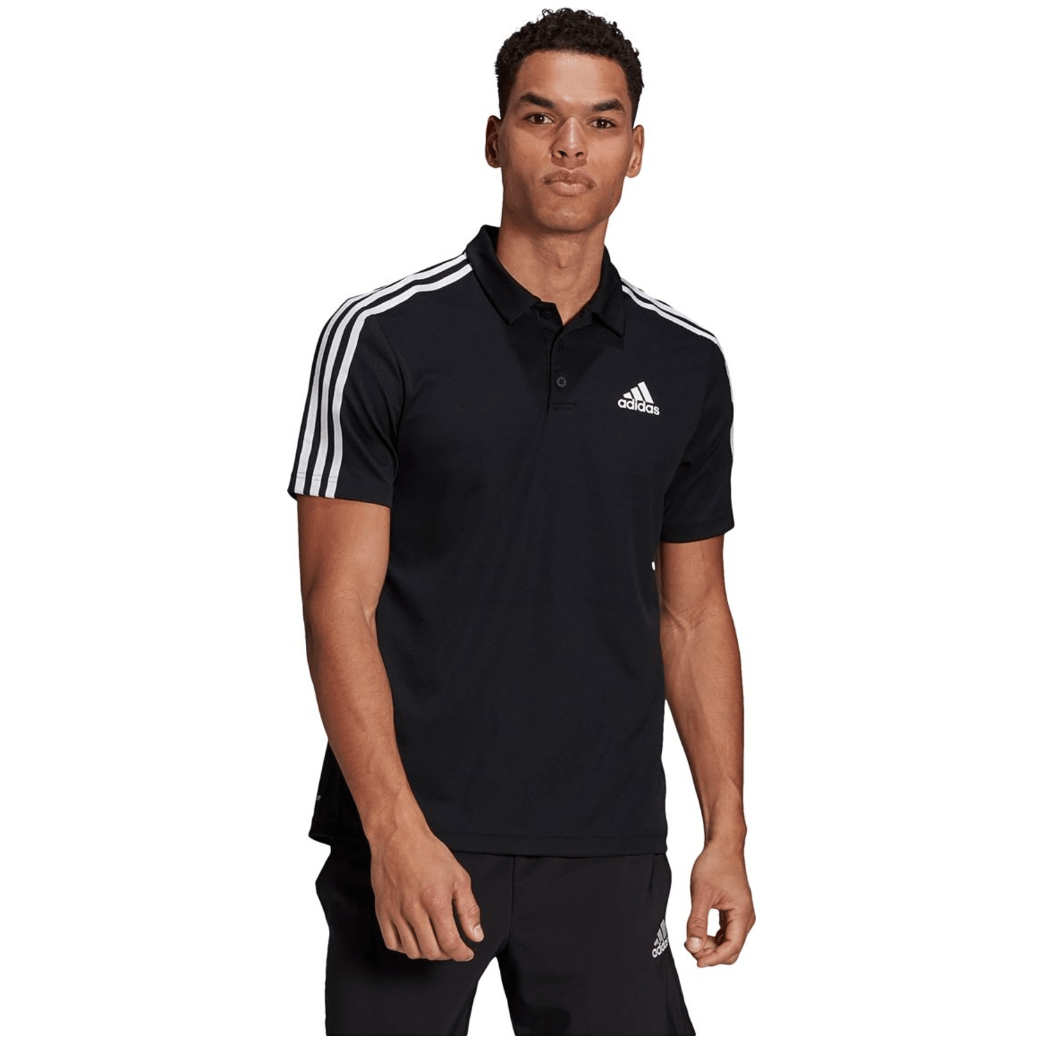 Adidas Primeblue Designed To Move Sport 3-Streifen Poloshirt Herren