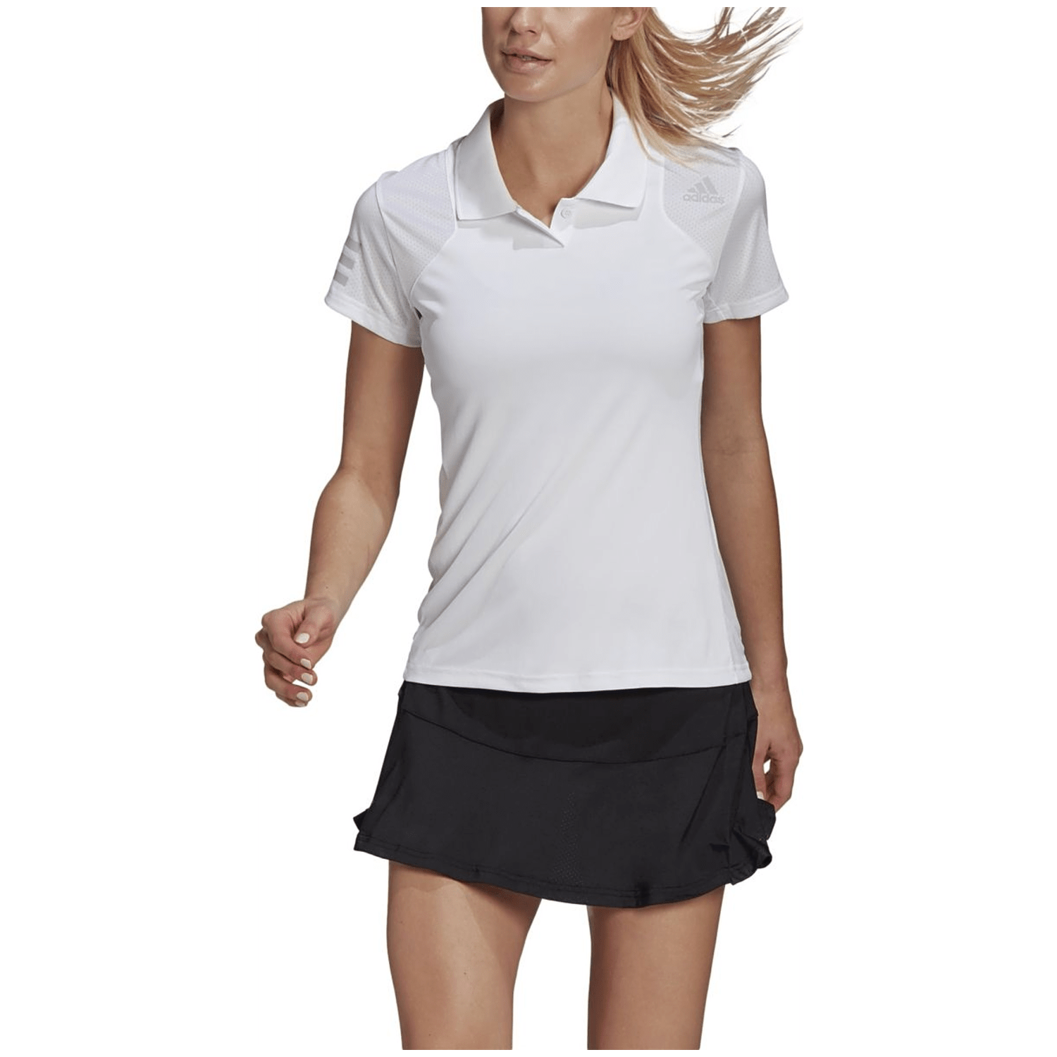 Adidas Club Tennis Ribbed Polo Shirt Damen