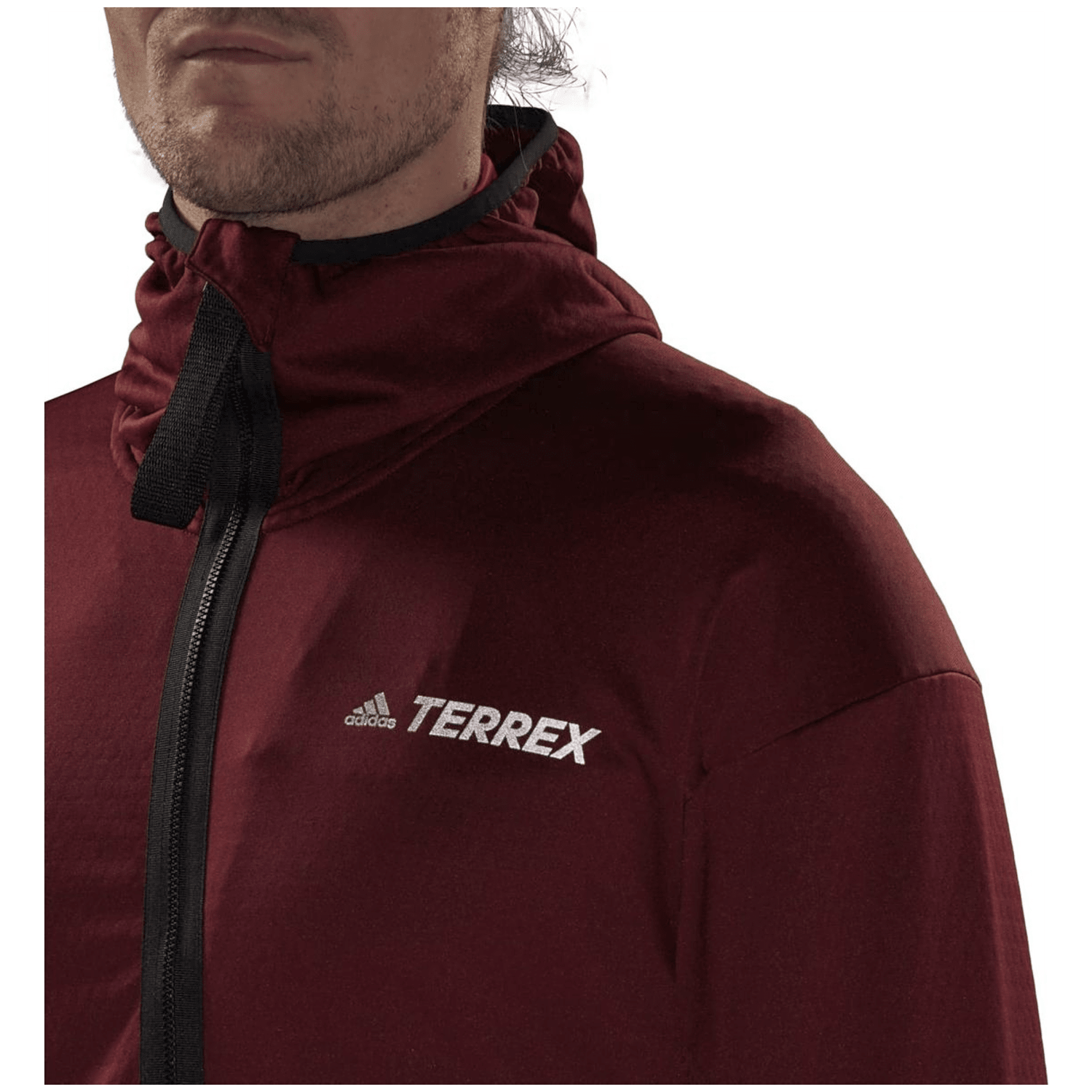 Adidas TERREX Tech Lite Hooded Hiking Fleecejacke Herren Fleecejacke