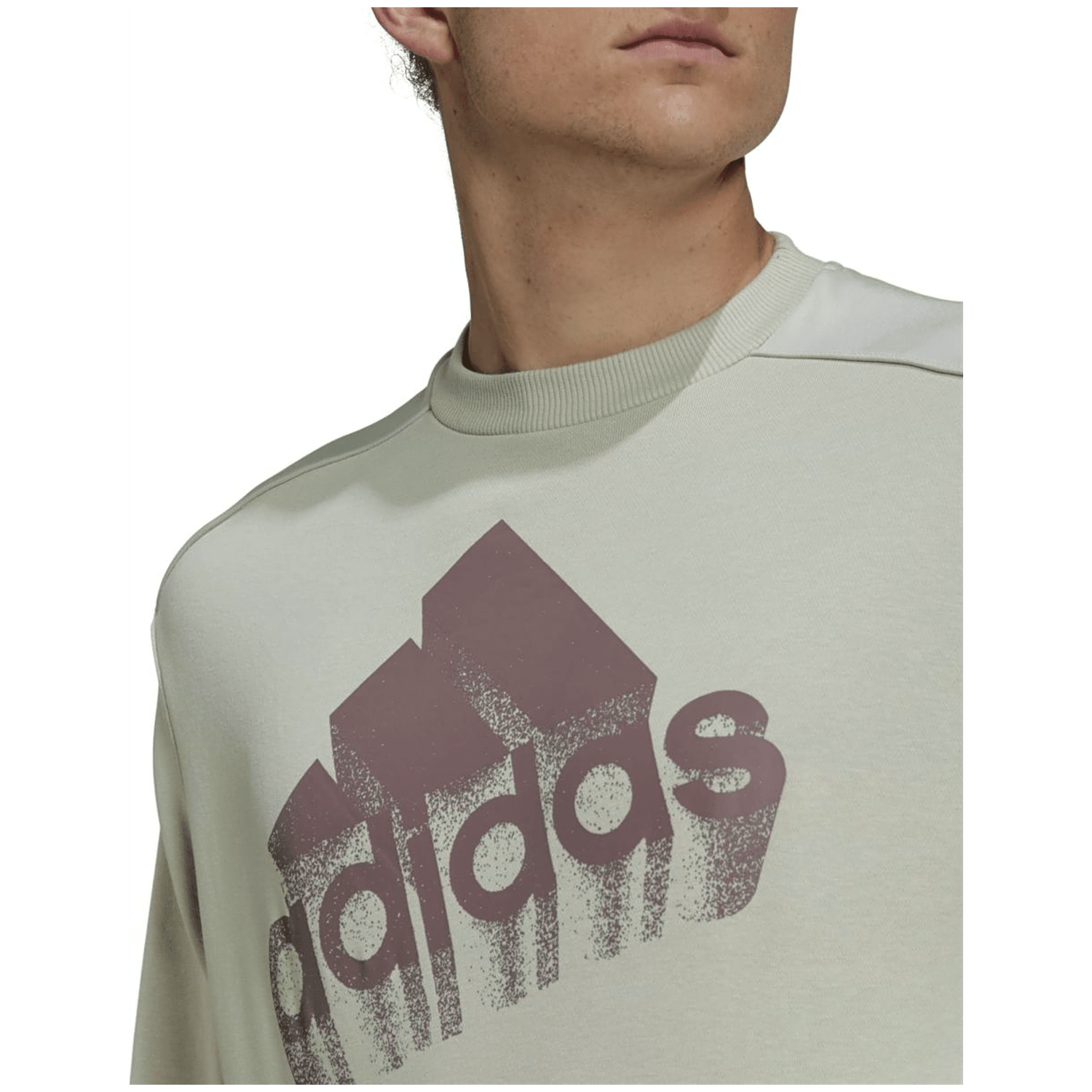 Adidas Essentials Brand Love French Terry Sweatshirt Unisex Fleecejacke