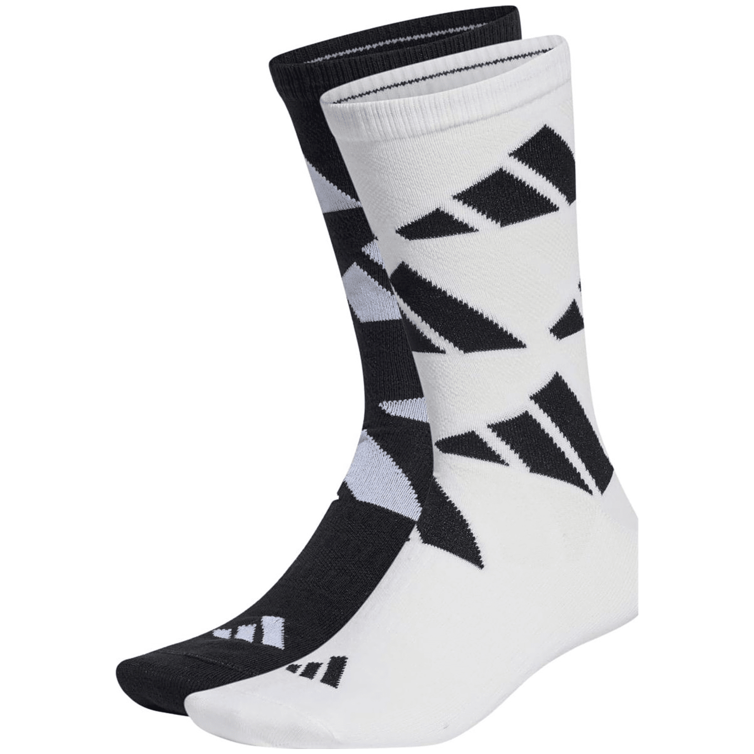 Adidas AEROREADY Crew Logo Brand Love Socken, 2 Paar Unisex