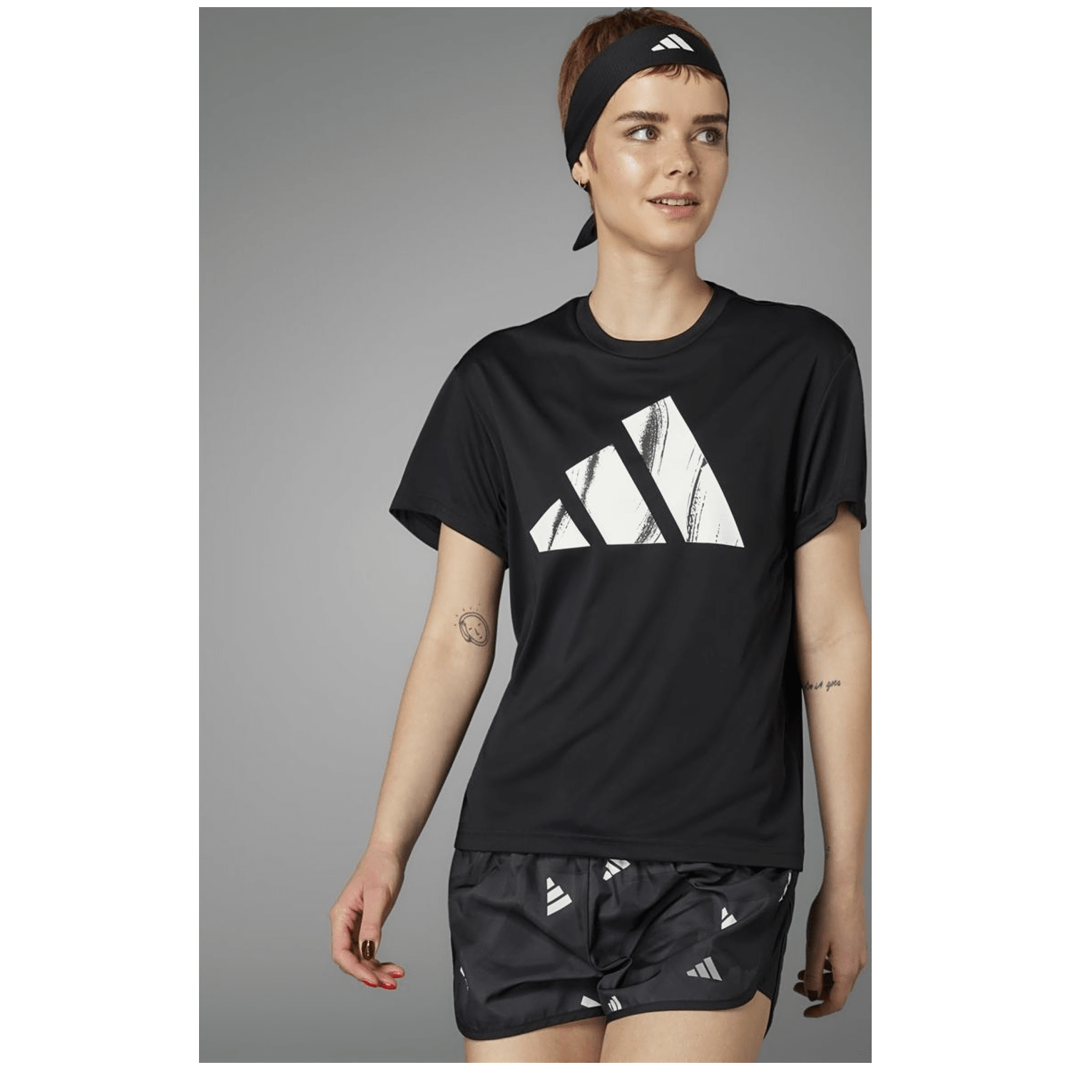Adidas Run It Brand Love T-Shirt Damen