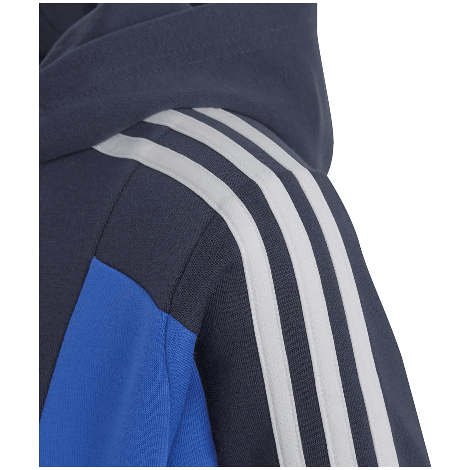 Adidas Colorblock 3-Streifen Hoodie Kinder